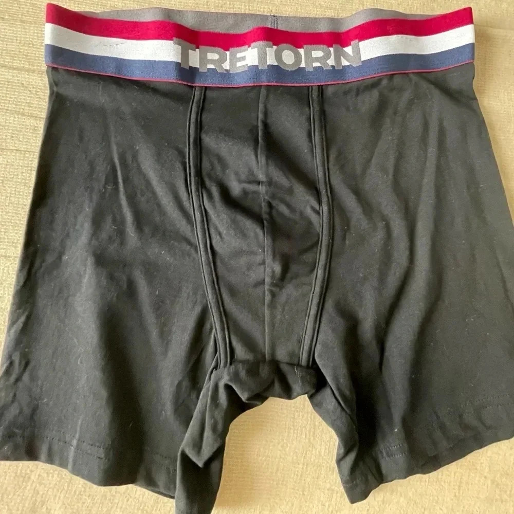 Tretorn Cotton Stretch Trunk Black Underwear M